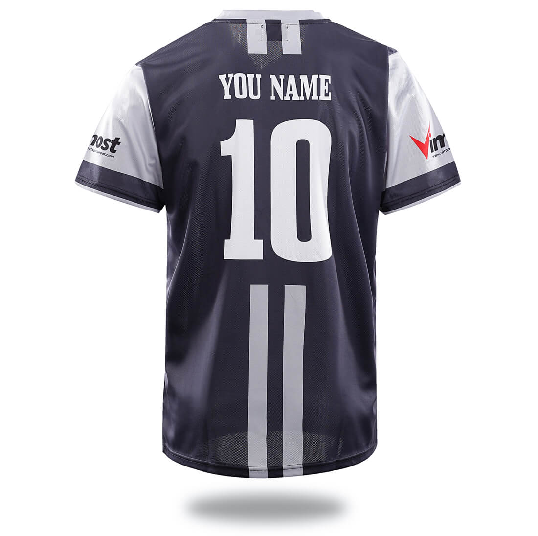 Custom Grey Soccer Jersey-1