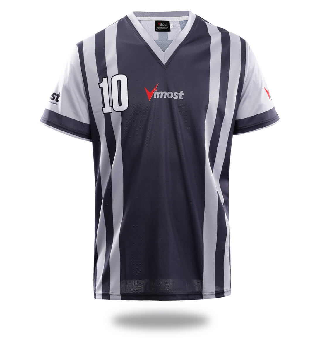 Custom Grey Soccer Jersey-0