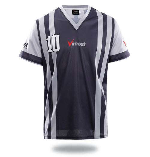 Custom Grey Soccer Jersey-0